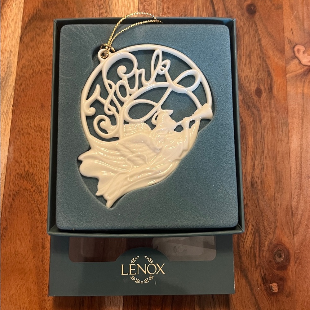 Hark the Herald Angel - Holiday Wishes Ornament by Lenox